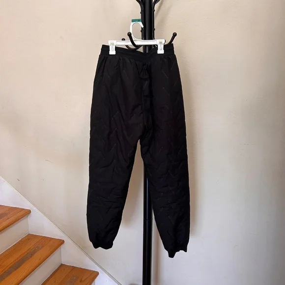 Sherpa Lined Extra Warm Weather Proof Pull On Ski/Snow Sweatpants/Joggers - Picture 5 of 10